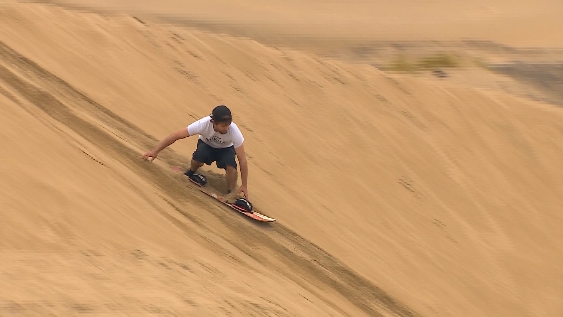 Sandboarding in Oregon